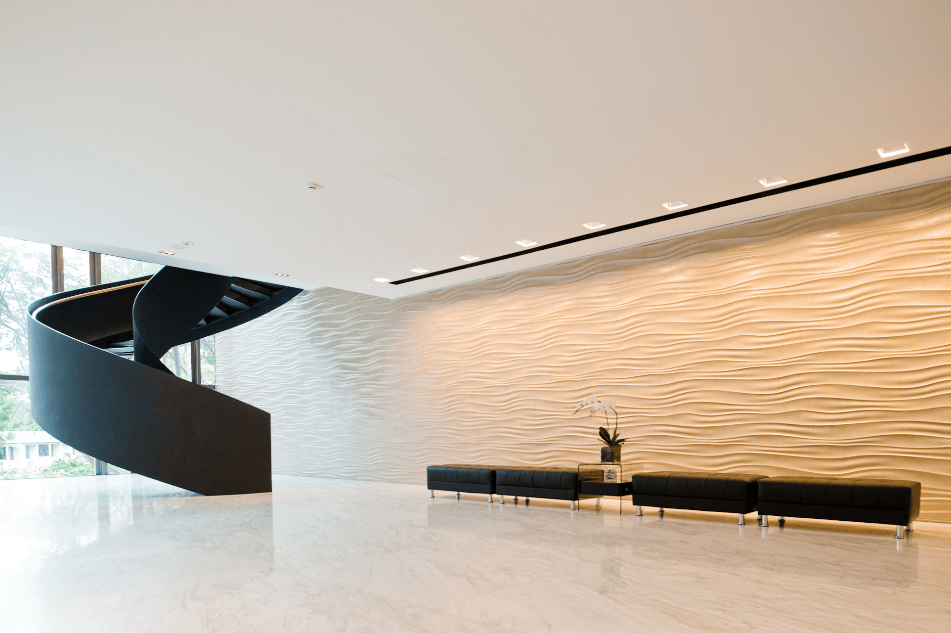 Armourcoat sculptural 3D wall panels