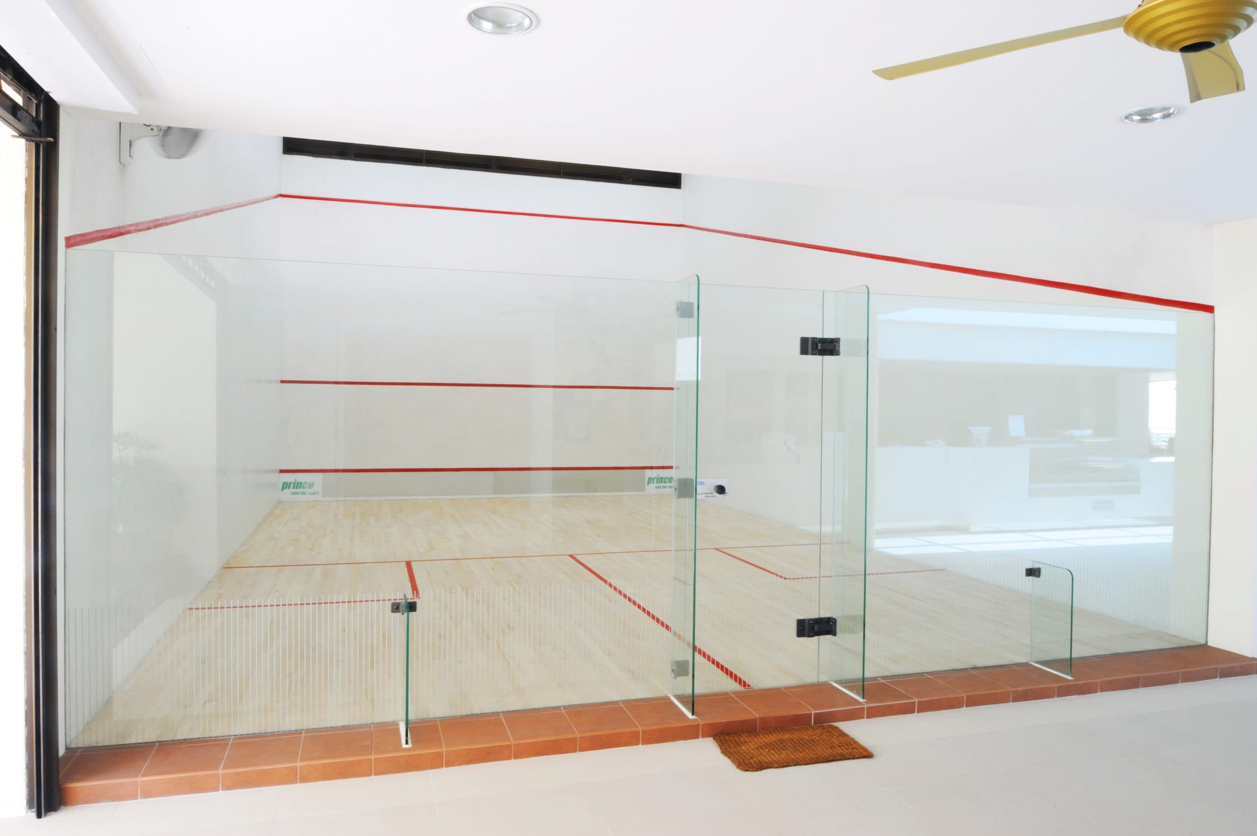 Prospec squash court at SICC